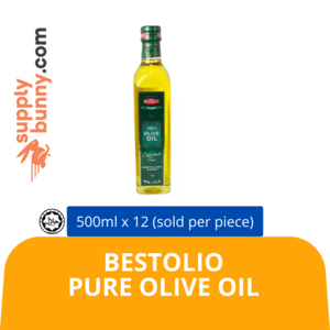 Image of Bestolio Pure Olive Oil 500 ml (sold per carton) from Supplybunny.com