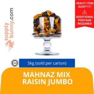 Image of Mahnaz Mix Raisin Jumbo 5kg (sold per carton) from Supplybunny.com
