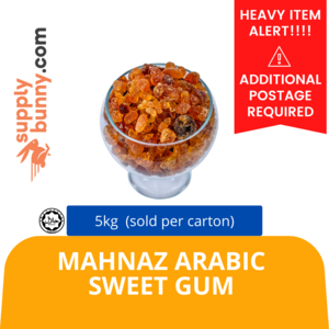 Image of Mahnaz Arabic Sweet Gum 5kg (sold per carton) from Supplybunny.com