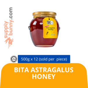 Image of Bita Astragalus Honey 500g B1012 (sold per carton) from Supplybunny.com