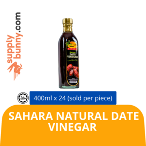 Image of Sahara Natural Date Vinegar 400ml B1010 (sold per carton) from Supplybunny.com