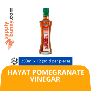 Image of Hayat Pomegranate Vinegar 250ml B1041 (sold per carton) from Supplybunny.com