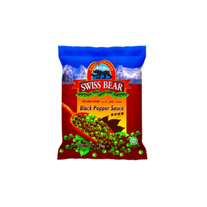 Image of BLACK PEPPER Sauce SwissBear 1kg x12pk (Sold per Pack) from Supplybunny.com
