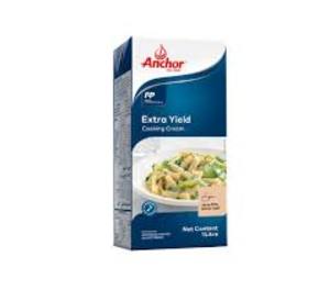 Image of Anchor Extra Yield Cooking Cream 1L x12 (Sold per carton) from Supplybunny.com