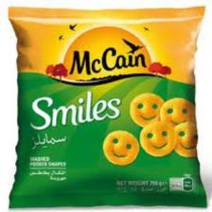 Image of McCain Smiles 750g x12pkt (Sold per carton) from Supplybunny.com