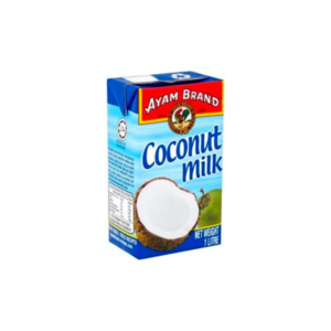 Image of SANTAN /COCONUT MILK Ayam Brand 1 Liter x12pk/ctn (Sold per Carton) from Supplybunny.com