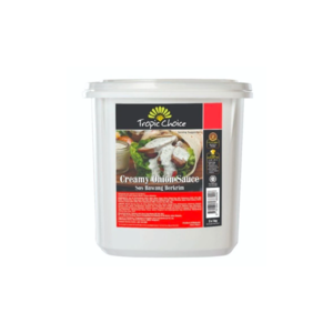 Image of ONION SAUCE Creamy TropicChoice 1kgX3pk/tub x4 (Sold per Carton) from Supplybunny.com