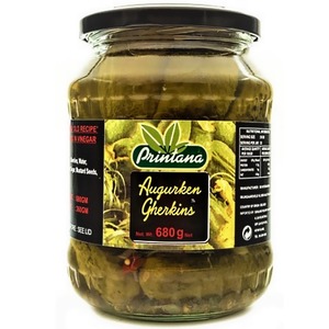 Image of GHERKIN CUCUMBER Pickled 680g x12btl (Sold per Carton) from Supplybunny.com