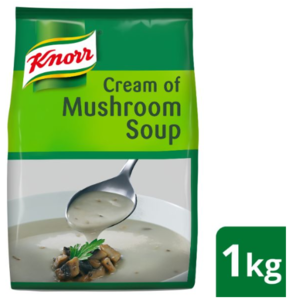 Image of Knorr Soup Cream Of Mushroom Mix 1kg/pack (sold per pack) from Supplybunny.com