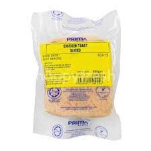 Image of Prima Baguz Chicken Toast Sliced (approx 20 pcs) 500g x8pkt (Sold per carton) from Supplybunny.com