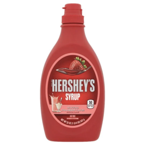 Image of Hershey's Strawberry Syrup 22oz 623ml/bottle from Supplybunny.com