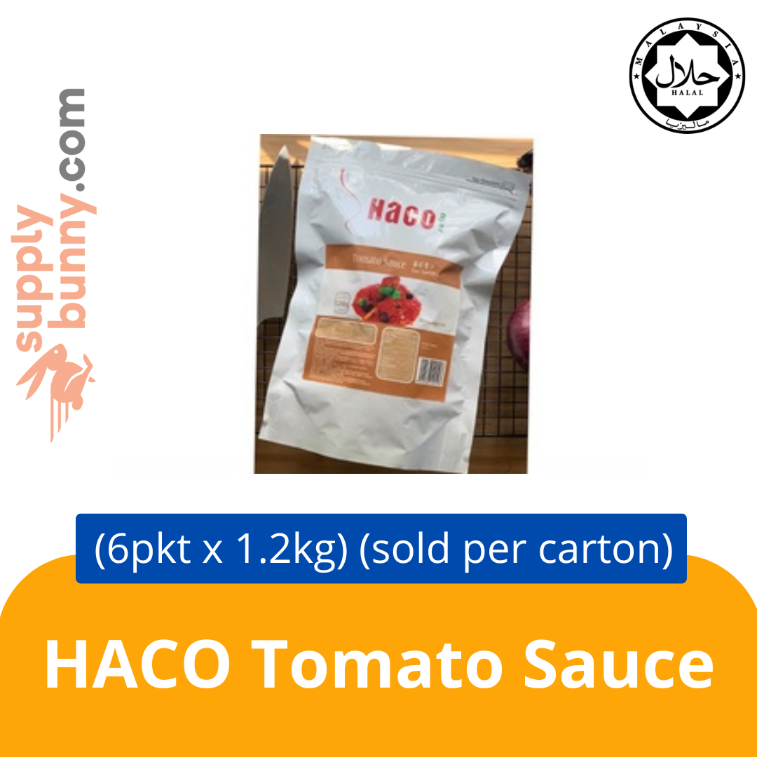HACO Tomato Sauce (6pkt x 1.2kg) (sold per carton) B2B — HORECA