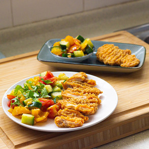 Image of Spicy Crispy Chicken Katsu (10pkt x 10pcs) (sold per carton) B2B from Supplybunny.com