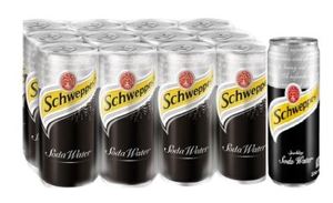 Image of Schweppes Soda Water 12 x 320ml (sold per carton) from Supplybunny.com