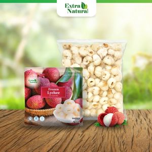 Image of [Extra Natural] Frozen IQF Lychee Seedless 250g/pack (20 packs per carton) from Supplybunny.com