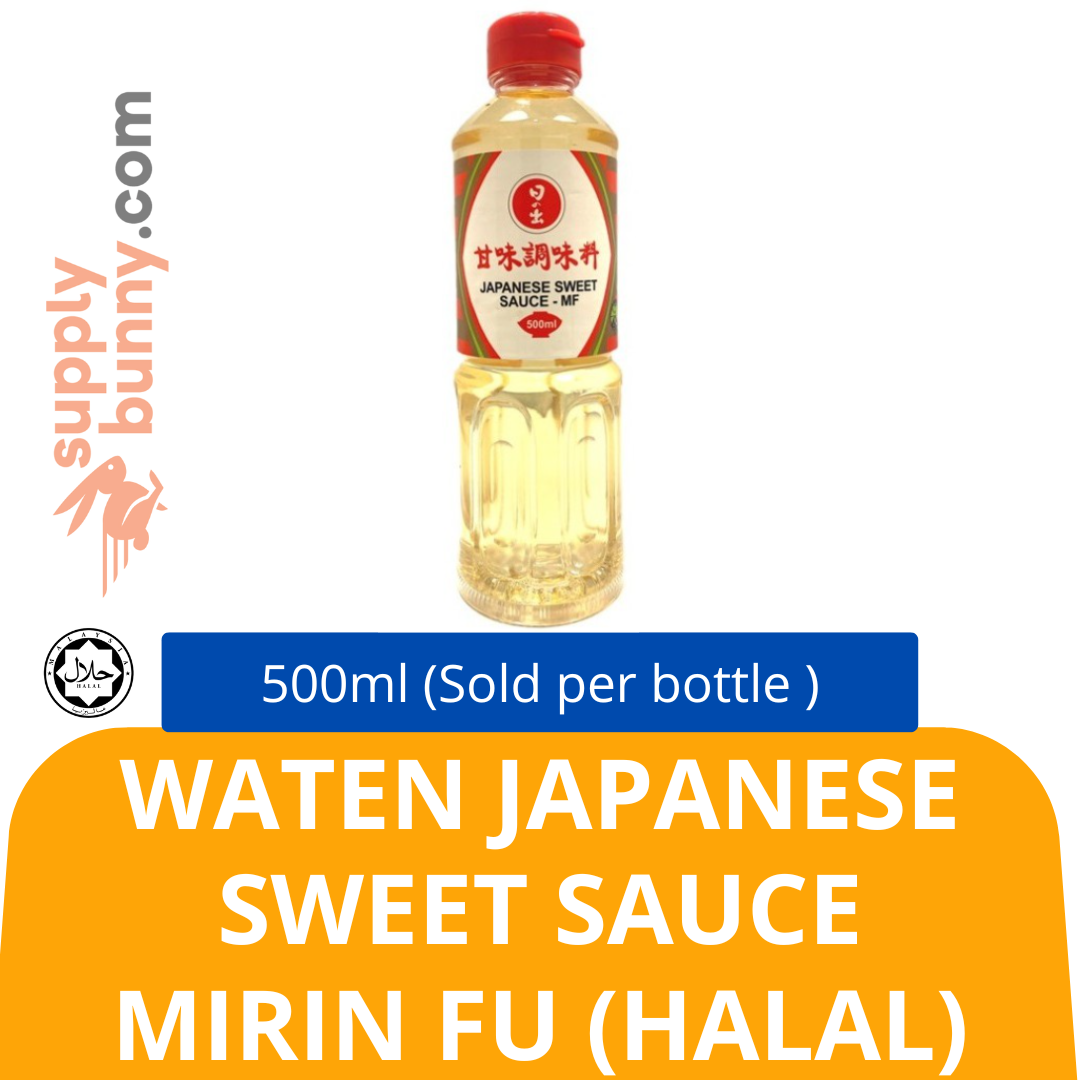 Waten Japanese Sweet Sauce Mirin Fu 500ml (Halal) (Sold per bottle
