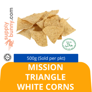 Image of Mission Triangle White Corns 500g/pkt (Sold per pkt) from Supplybunny.com