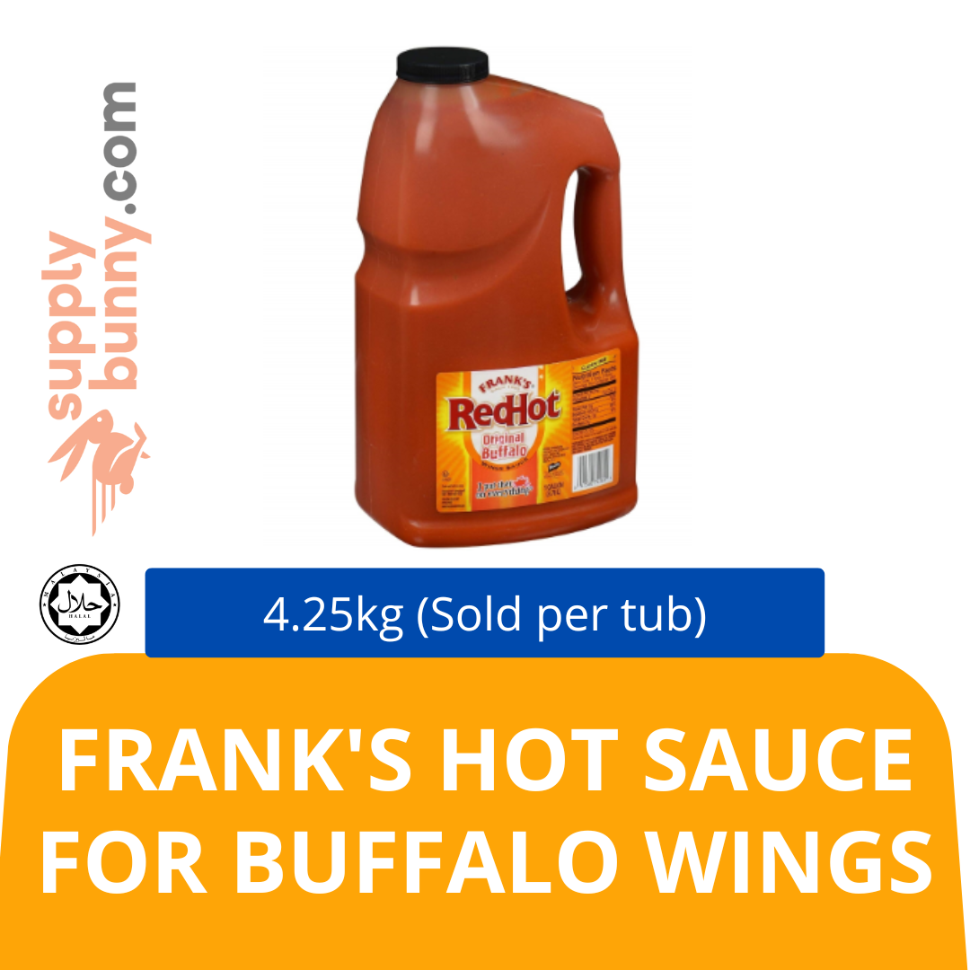 Frank's Hot Sauce for Buffalo Wings 4.25kg/tub (Sold per tub) — HORECA