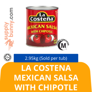 Image of La Costena Mexican Salsa With Chipotle 2.95kg/tub (Sold per tub) from Supplybunny.com