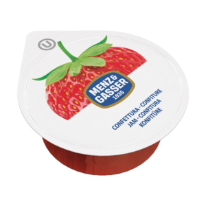 Image of Menz & Gasser Strawberry Jam 14g x 200pcs (Sold per carton) from Supplybunny.com