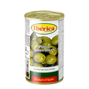 Image of Iberica Pitted Green Olive 3kg/tin (Sold per tin) from Supplybunny.com