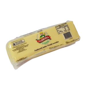 Image of Floridia Mozzarella Block 2.5kg (sold per pack) from Supplybunny.com