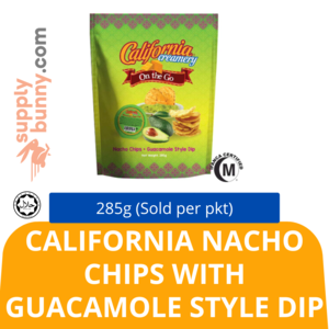 Image of California Nacho Chips with Guacamole Style Dip 285g/pkt (Sold per pkt) from Supplybunny.com