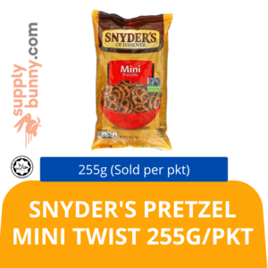 Image of Snyder's Pretzel Mini Twist 255g/pkt (Sold per pkt) from Supplybunny.com