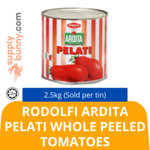 Image of Rodolfi Ardita Pelati Whole Peeled Tomatoes 3kg/tin (Sold per tin) from Supplybunny.com