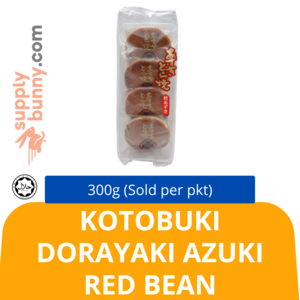 Image of Kotobuki Dorayaki Azuki Red Bean Pancake 4's 300g (Sold per pkt) from Supplybunny.com