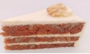 Image of Carrot Walnut Slice Cake (sold per slice) from Supplybunny.com