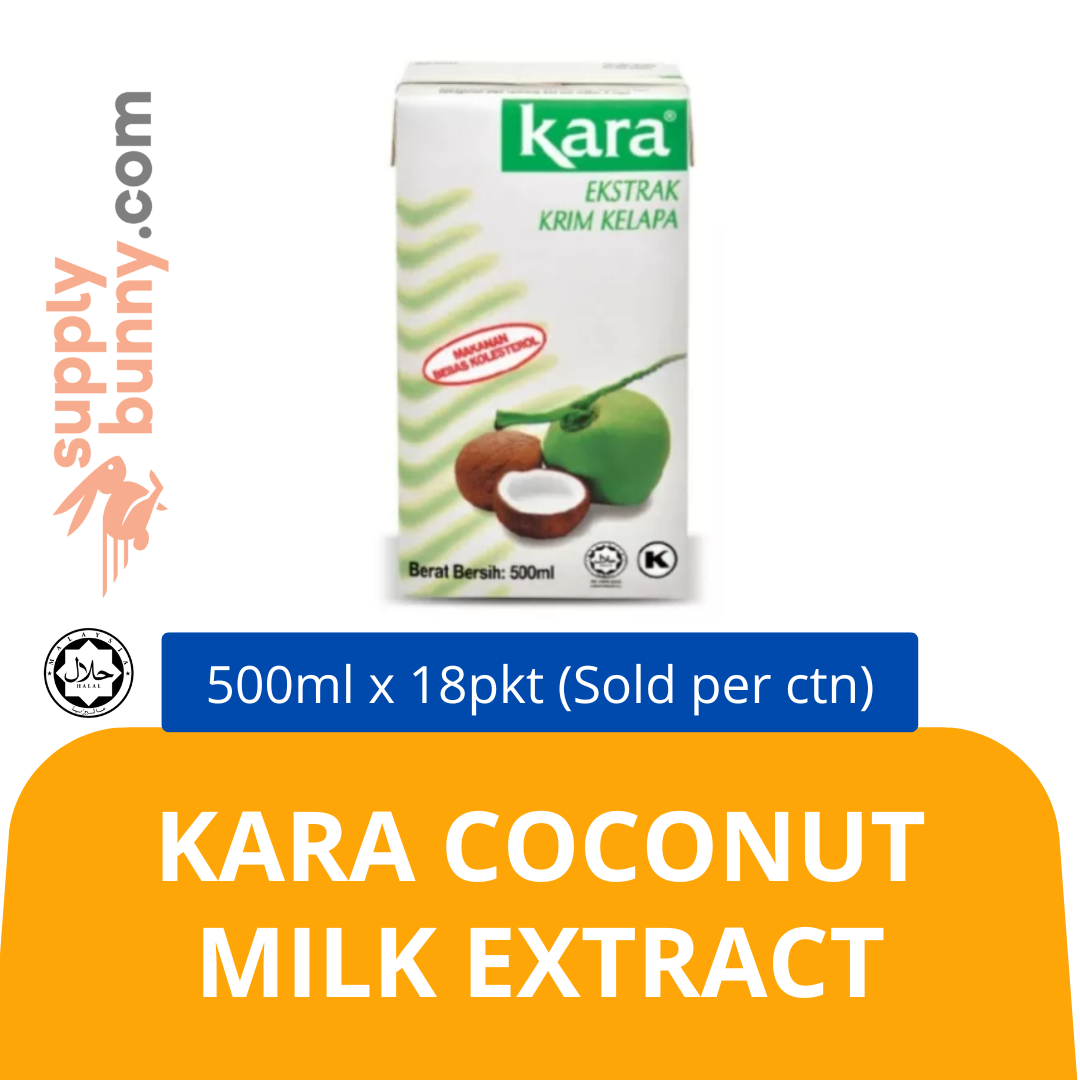 Kara Coconut Milk Extract 500ml x 18pkt (Sold per carton) — HORECA
