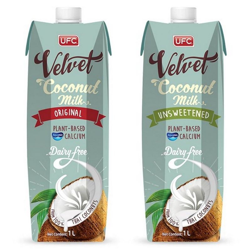 UFC Velvet Coconut Milk 1L/pack — HORECA Suppliers Supplybunny