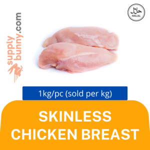 Image of Skinless Chicken Breast 1kg/pc (sold per kg)Dada ayam from Supplybunny.com