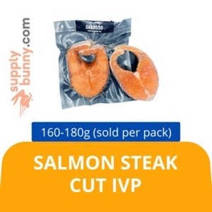 Image of Salmon Steak Cut IVP 160-180gm from Supplybunny.com