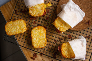 Image of Rectangle Hashbrown 10pcs (sold per pack) 炸土豆饼 Hashbrown Segi Empat from Supplybunny.com