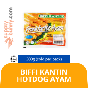 Image of Biffi Kantin Hotdog Ayam 300g (sold per pack) from Supplybunny.com