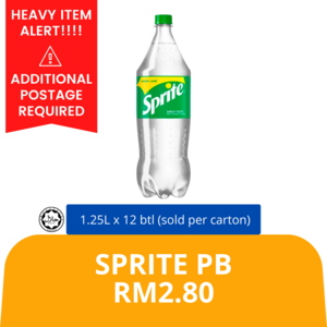 Image of Sprite PB RM2.80 1.25L x 12 from Supplybunny.com