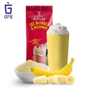 Image of MIX-LAH Banana Pisang Ice Blended/Milkshake Powder 1kg/pack (Sold per Pack) from Supplybunny.com