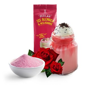 Image of MIX-LAH Rose Bandung Ice Blended/Milkshake Powder 1kg/pack (Sold per Pack) from Supplybunny.com