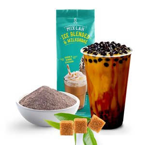 Image of MIX-LAH Brown Sugar Milk Tea Ice Blended/Milkshake Powder 1kg/pack (Sold per Pack) from Supplybunny.com