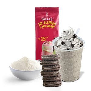 Image of MIX-LAH Cookie Cream Ice Blended/Milkshake Powder 1kg/pack (Sold per Pack) from Supplybunny.com
