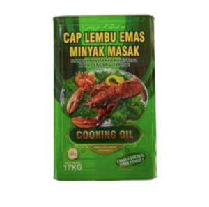Image of COOKING OIL Lembu Emas 17kg/Tin from Supplybunny.com