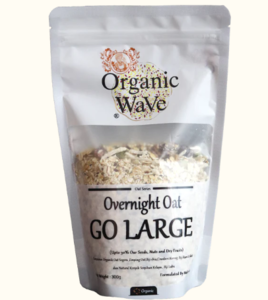 Image of Mamami Organic Wave Overnight Oats - Go Large (300g) (sold per pack) from Supplybunny.com