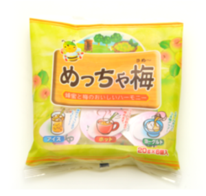 Image of Yamato Honey - Plum Syrup (20g x 6) 130g (sold per pack) from Supplybunny.com