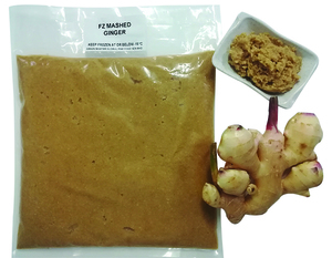 Image of Frozen Mashed Mix Vegetable Ginger 85% + Garlic 15%, 2kg X 5pkt X 1ctn from Supplybunny.com