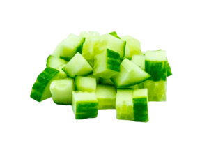Image of Pre-cut Japanese Cucumber Cube 1cmx1cm Skin On (Kg) from Supplybunny.com