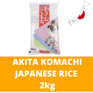 Image of Akita Komachi Japanese Rice (2kg) Imported: Japan 秋田小町日本米 from Supplybunny.com