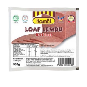 Image of Ramly Loaf Daging 380g x 24pkt (sold per carton) from Supplybunny.com