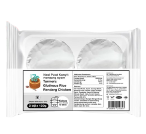 Image of SK Dim Sum Glutinous Rice Rendang Chicken 120g x 2pcs x 35pkt (sold per carton) from Supplybunny.com